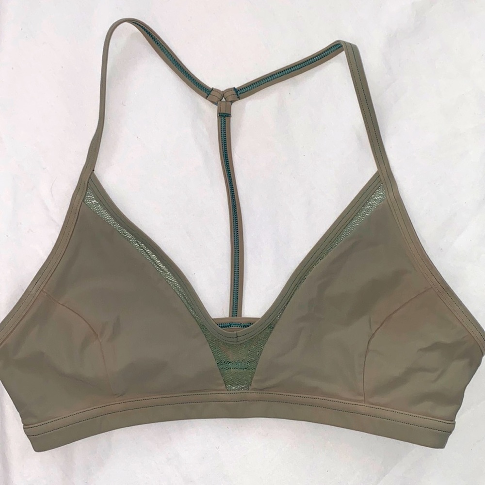 Lululemon Olive Green Sports Bra